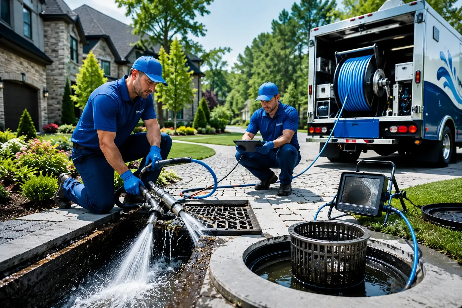Local outdoor drain cleaning professionals in Castleton, IL